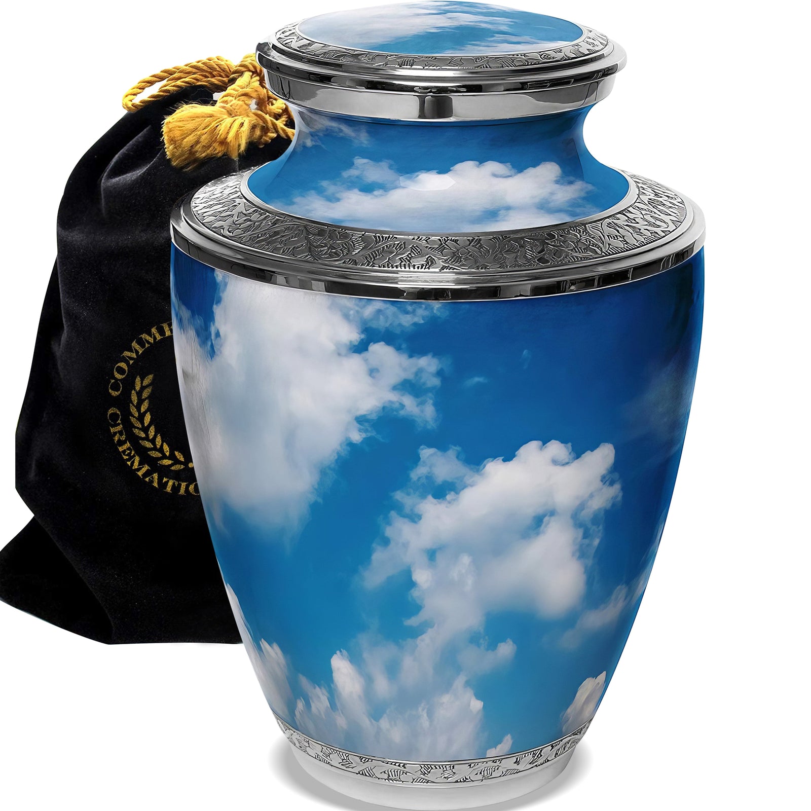 Commemorative Cremation Urns Home & Garden Heavenly Clouds Cremation Urns
