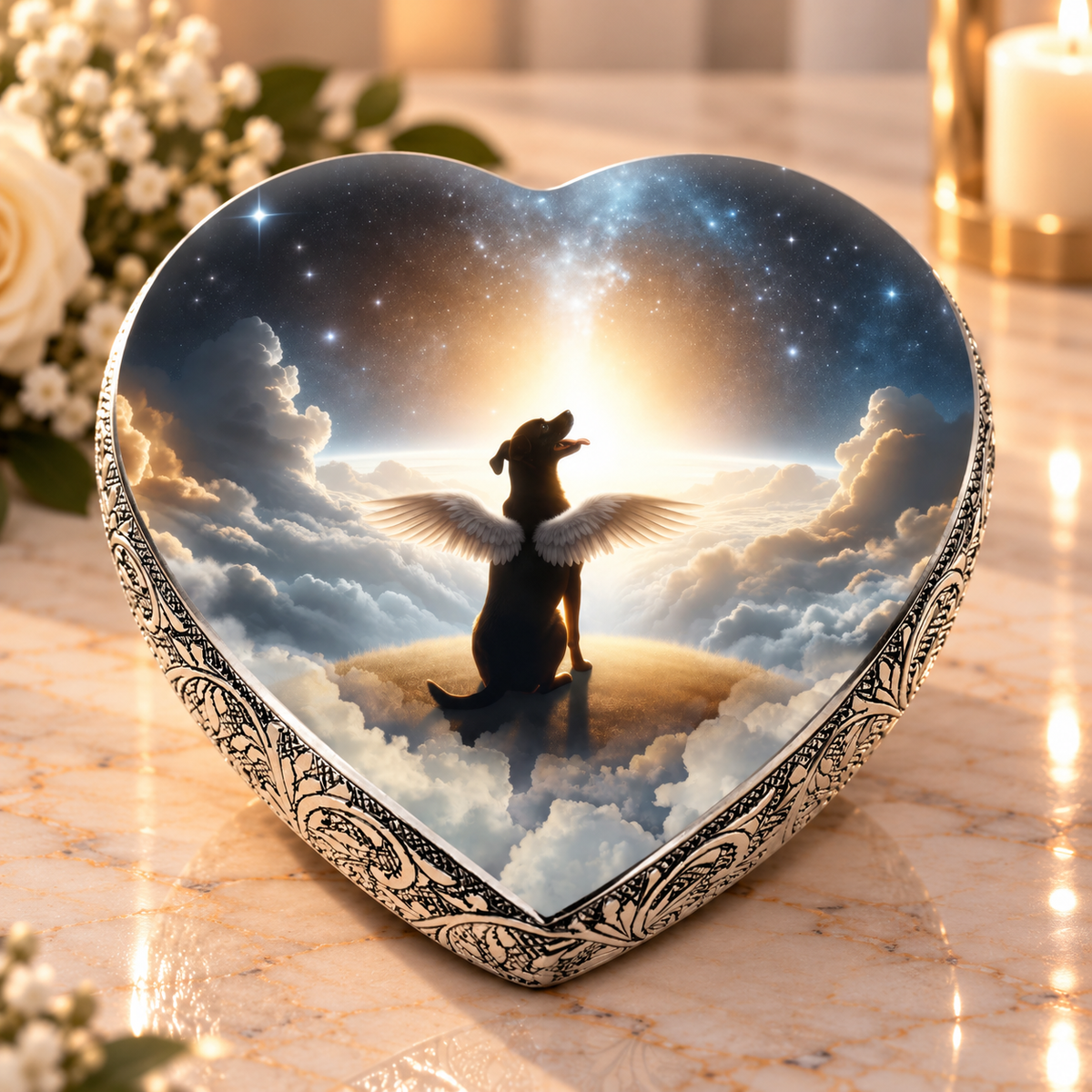 Any Breed - Cosmic Bliss Dog Urn