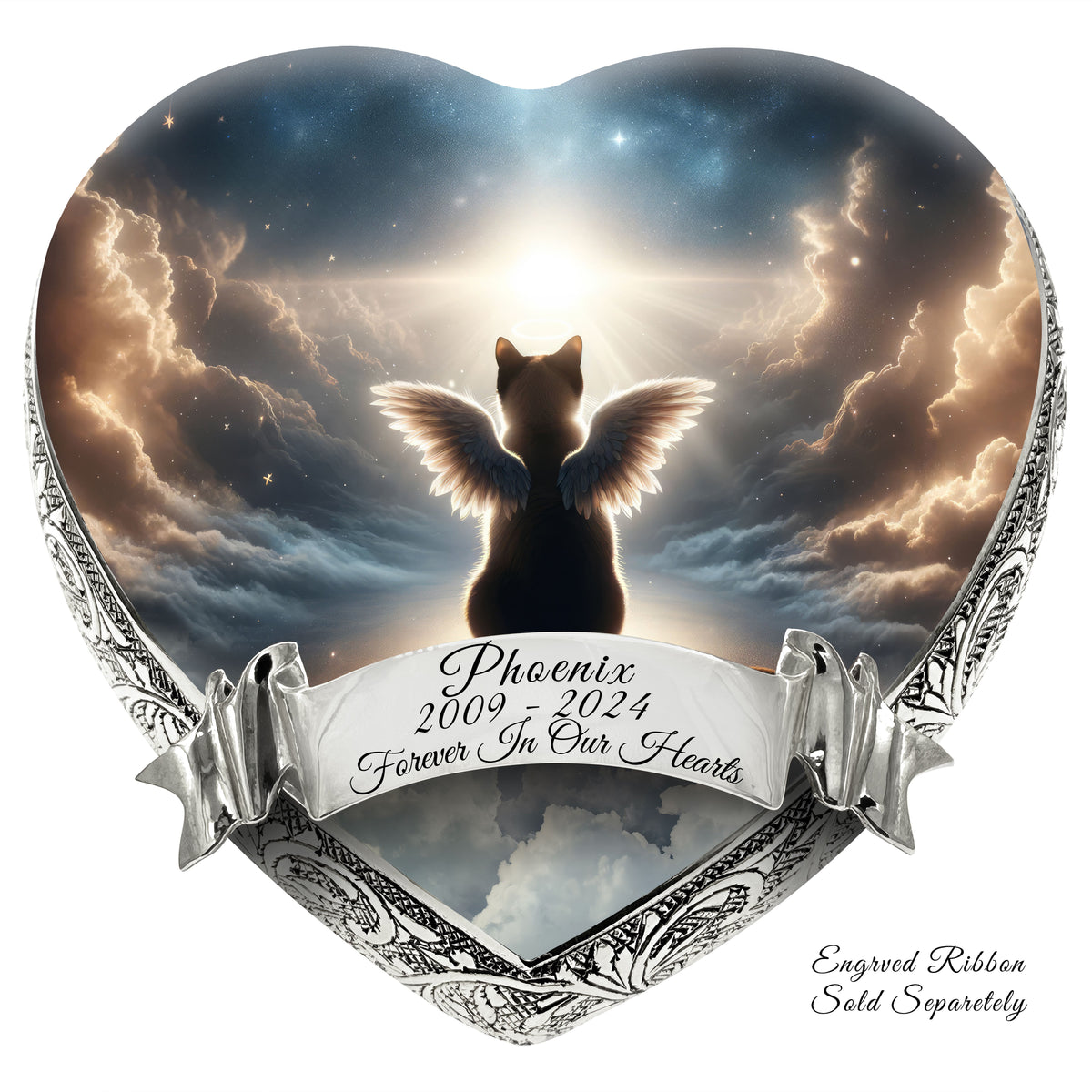 Eternal Elegance Cat Urns XXS Aurora Allure Siamese Cat Urn