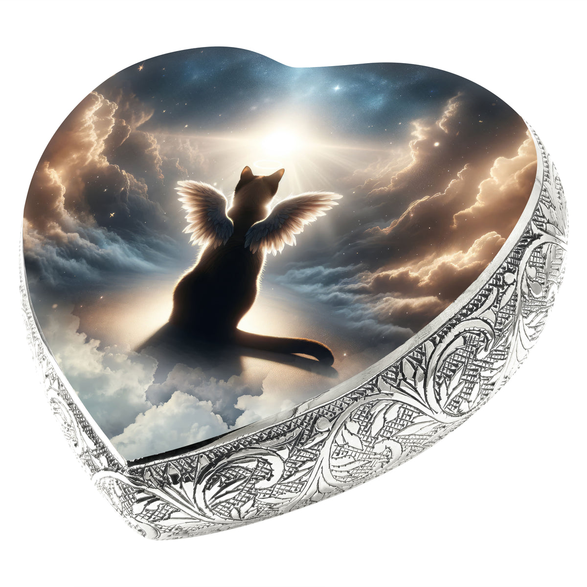 Eternal Elegance Cat Urns XXS Aurora Allure Siamese Cat Urn