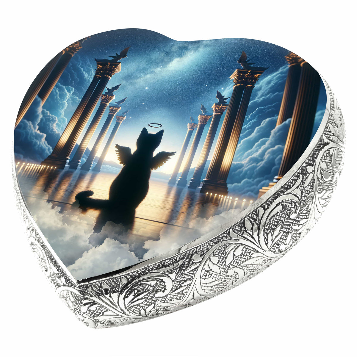 Eternal Elegance Cat Urns XXS Celestia's Charm Cat Urn