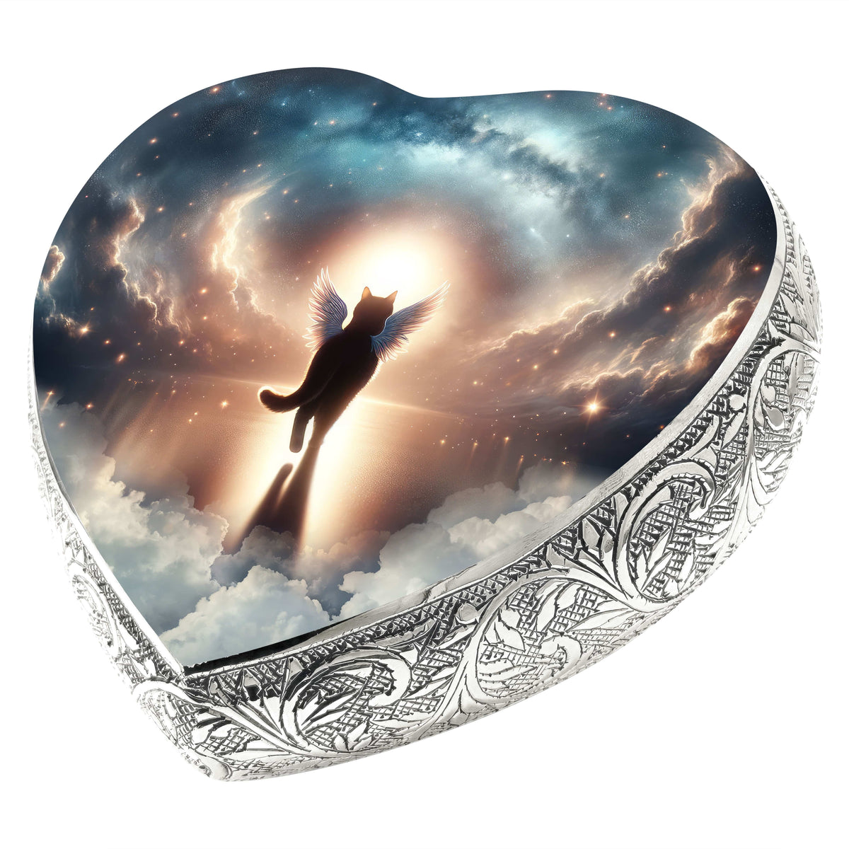 Eternal Elegance Cat Urns XXS Celestial Symphony Cat Urn