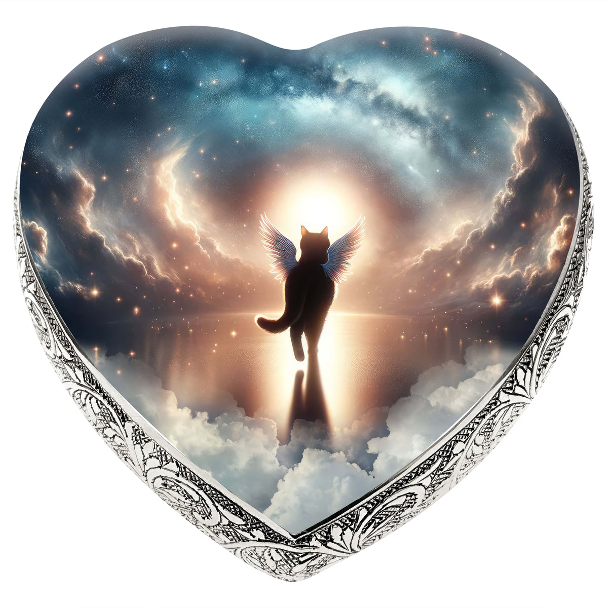 Eternal Elegance Cat Urns XXS Celestial Symphony Cat Urn