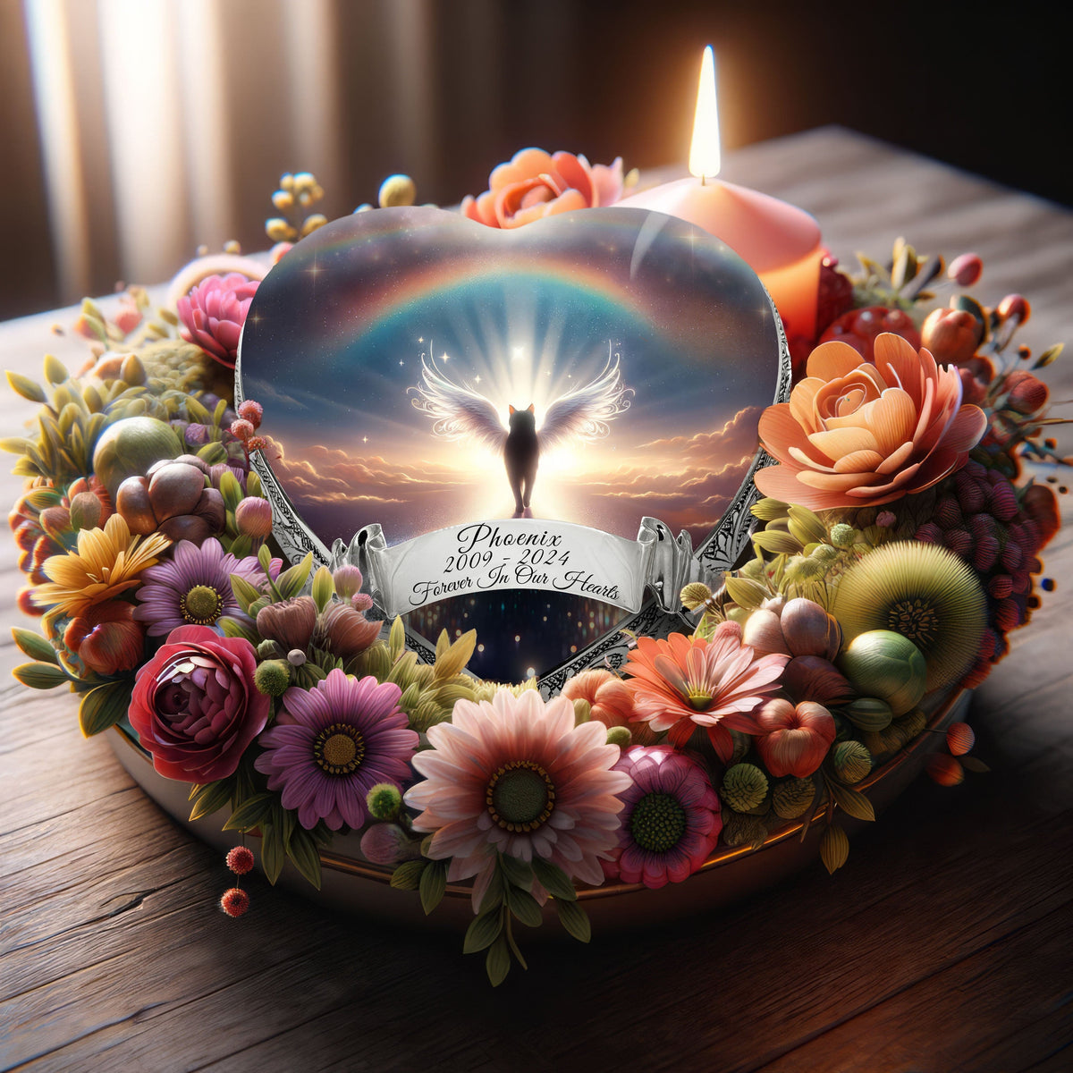 Eternal Elegance Cat Urns XXS Cosmic Canvas Cat Urn