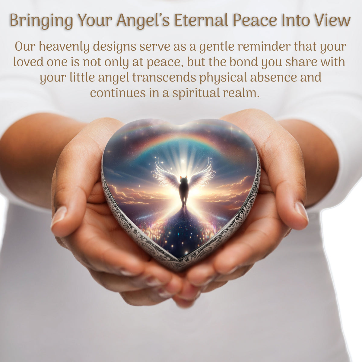 Eternal Elegance Cat Urns XXS Cosmic Canvas Cat Urn