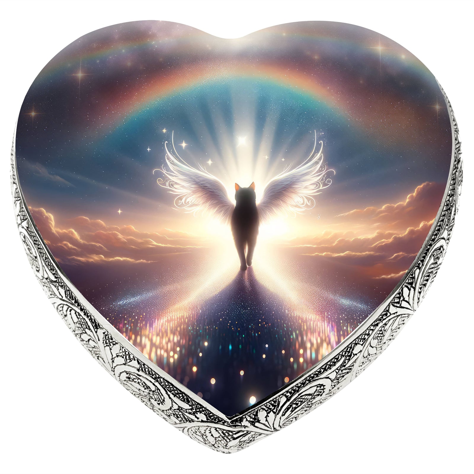 Eternal Elegance Cat Urns XXS Cosmic Canvas Cat Urn