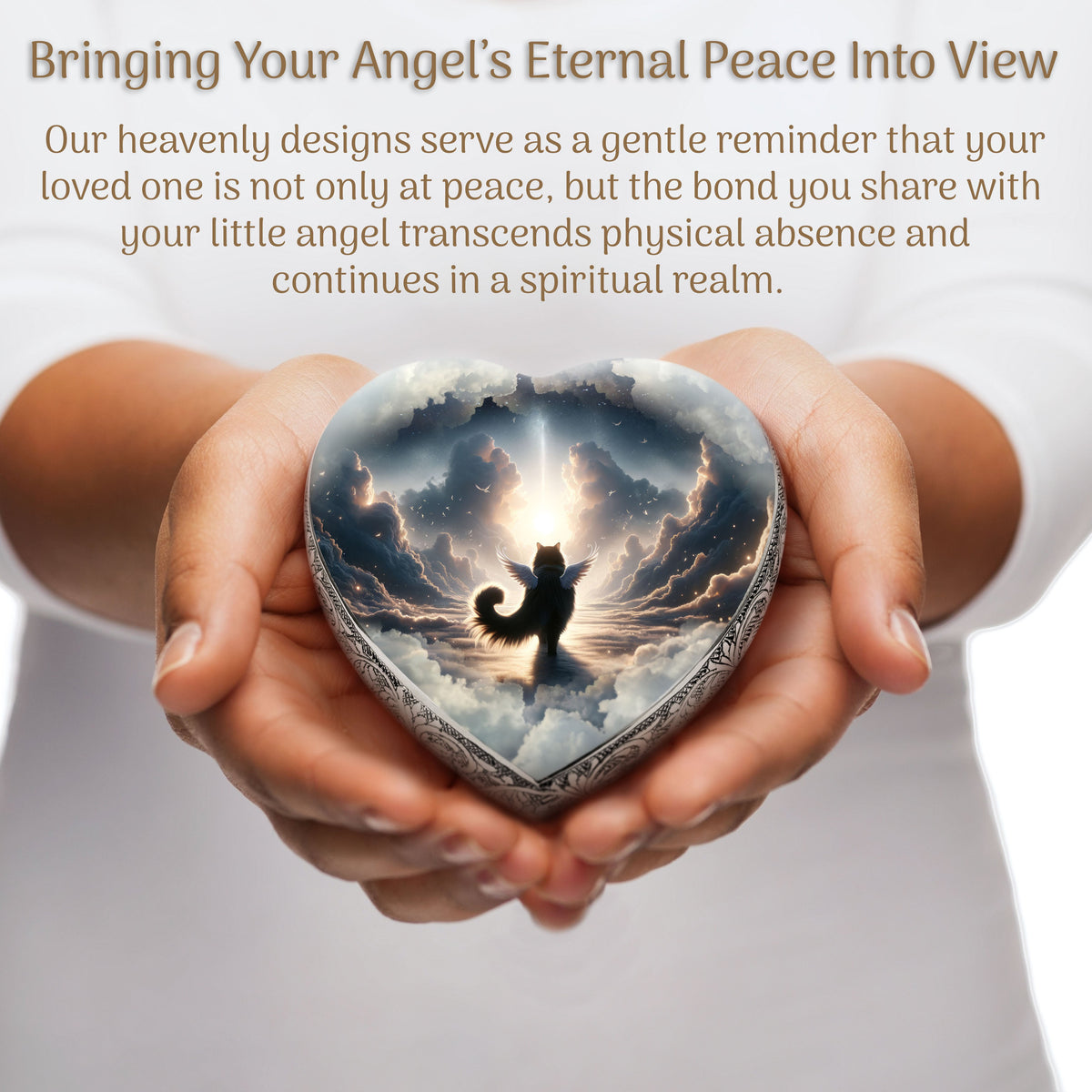 Eternal Elegance Cat Urns XXS Cosmic Chorus Cat Urn