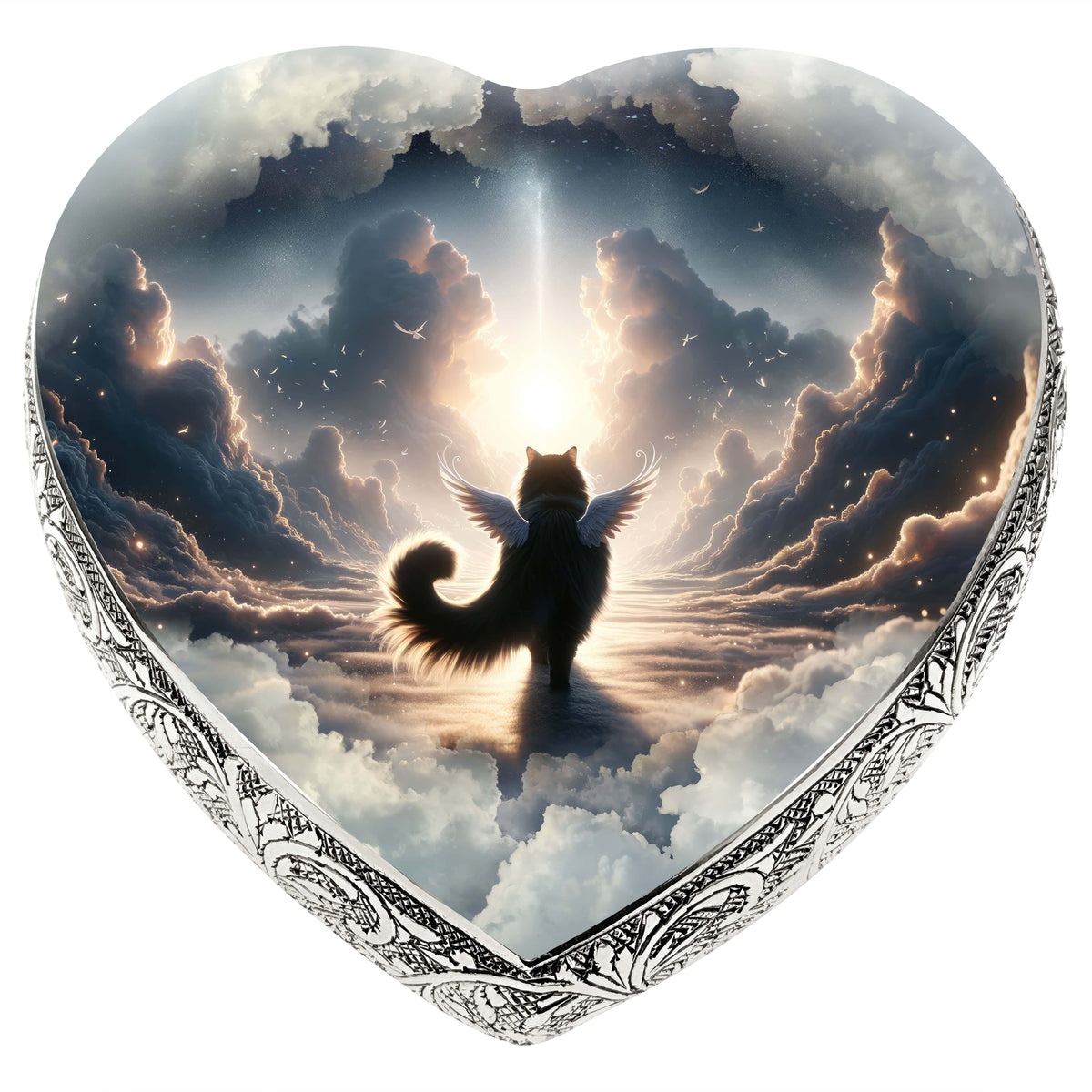 Eternal Elegance Cat Urns XXS Cosmic Chorus Cat Urn