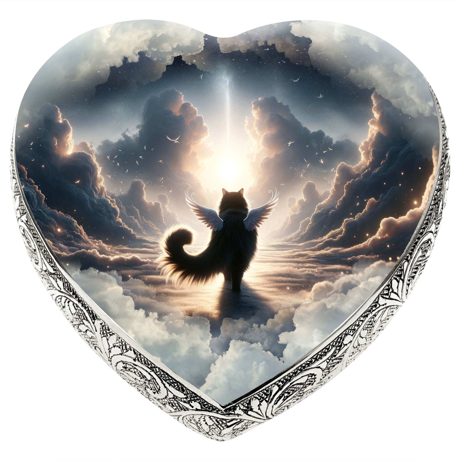 Eternal Elegance Cat Urns XXS Cosmic Chorus Cat Urn