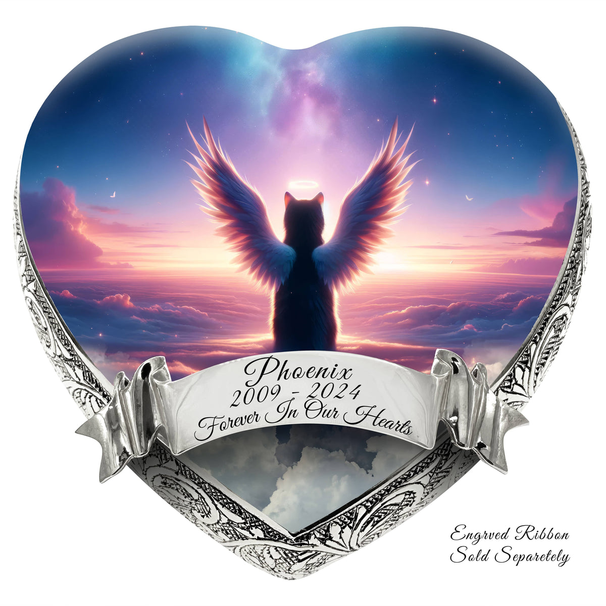 Eternal Elegance Cat Urns XXS Cosmic Elegance Cat Urn