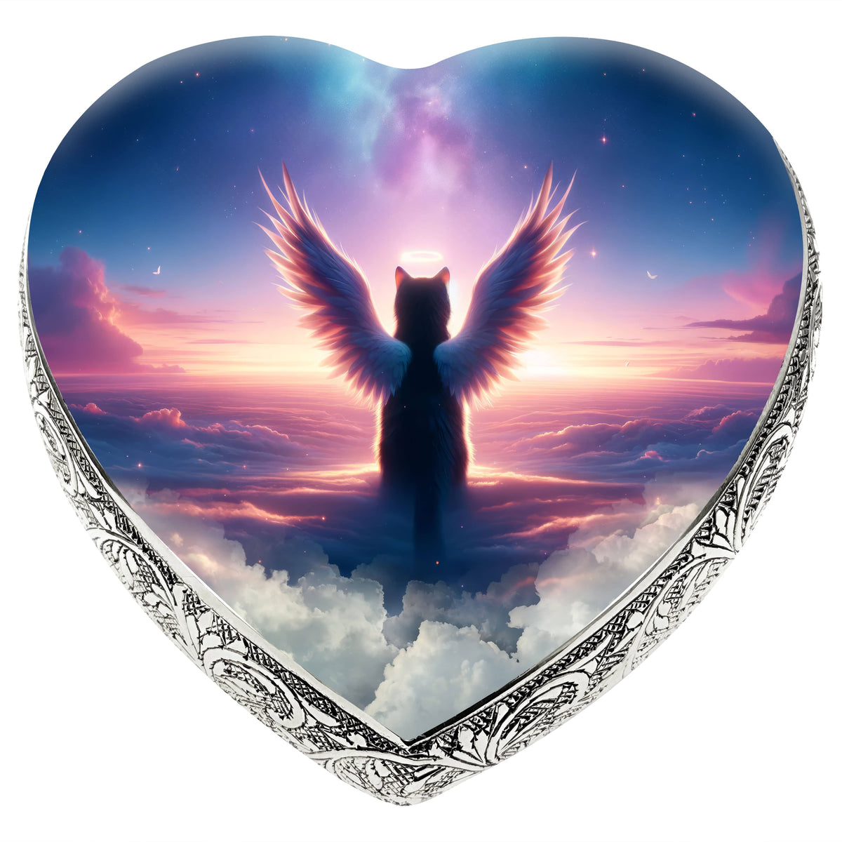 Eternal Elegance Cat Urns XXS Cosmic Elegance Cat Urn