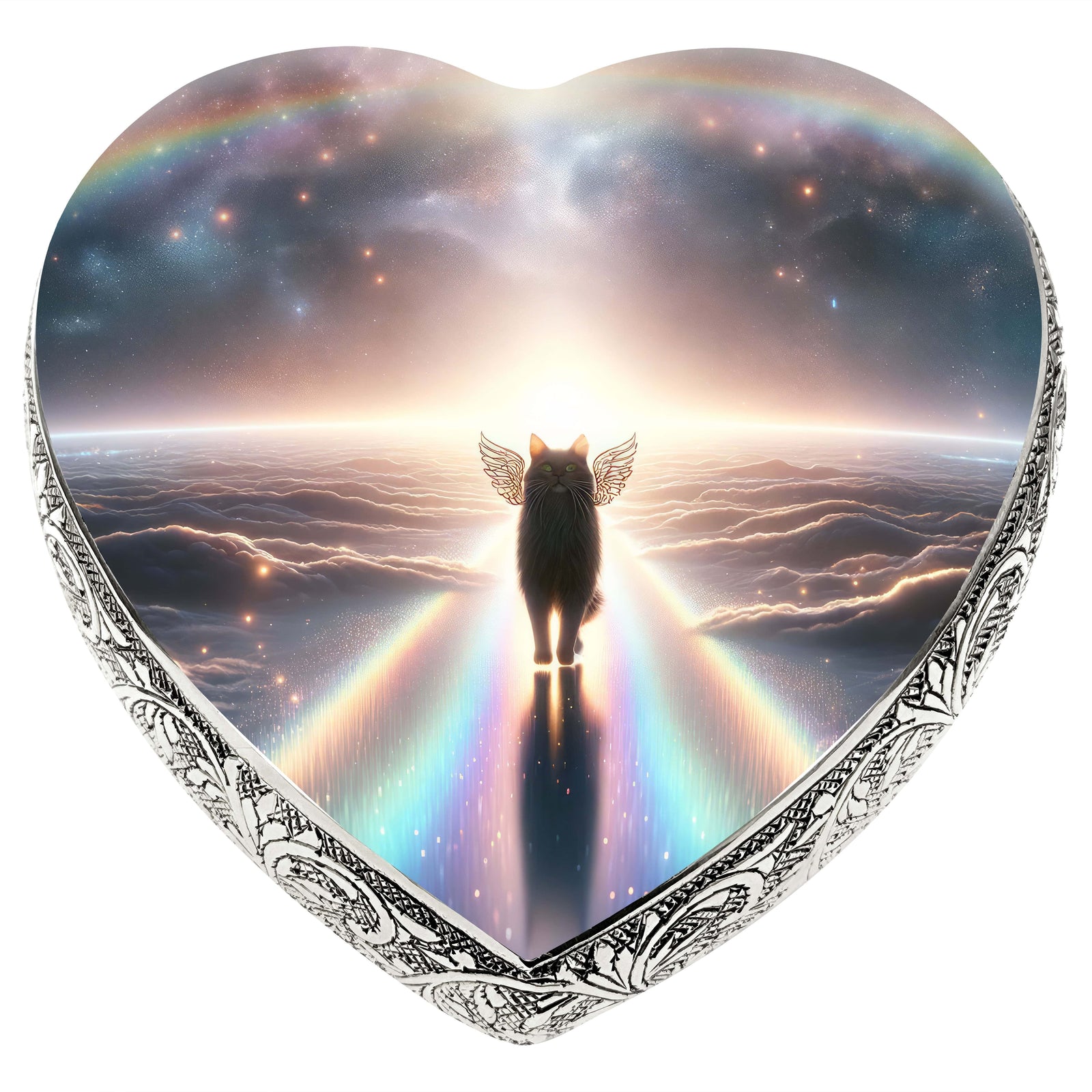 Eternal Elegance Cat Urns XXS Cosmic Harmony Cat Urn