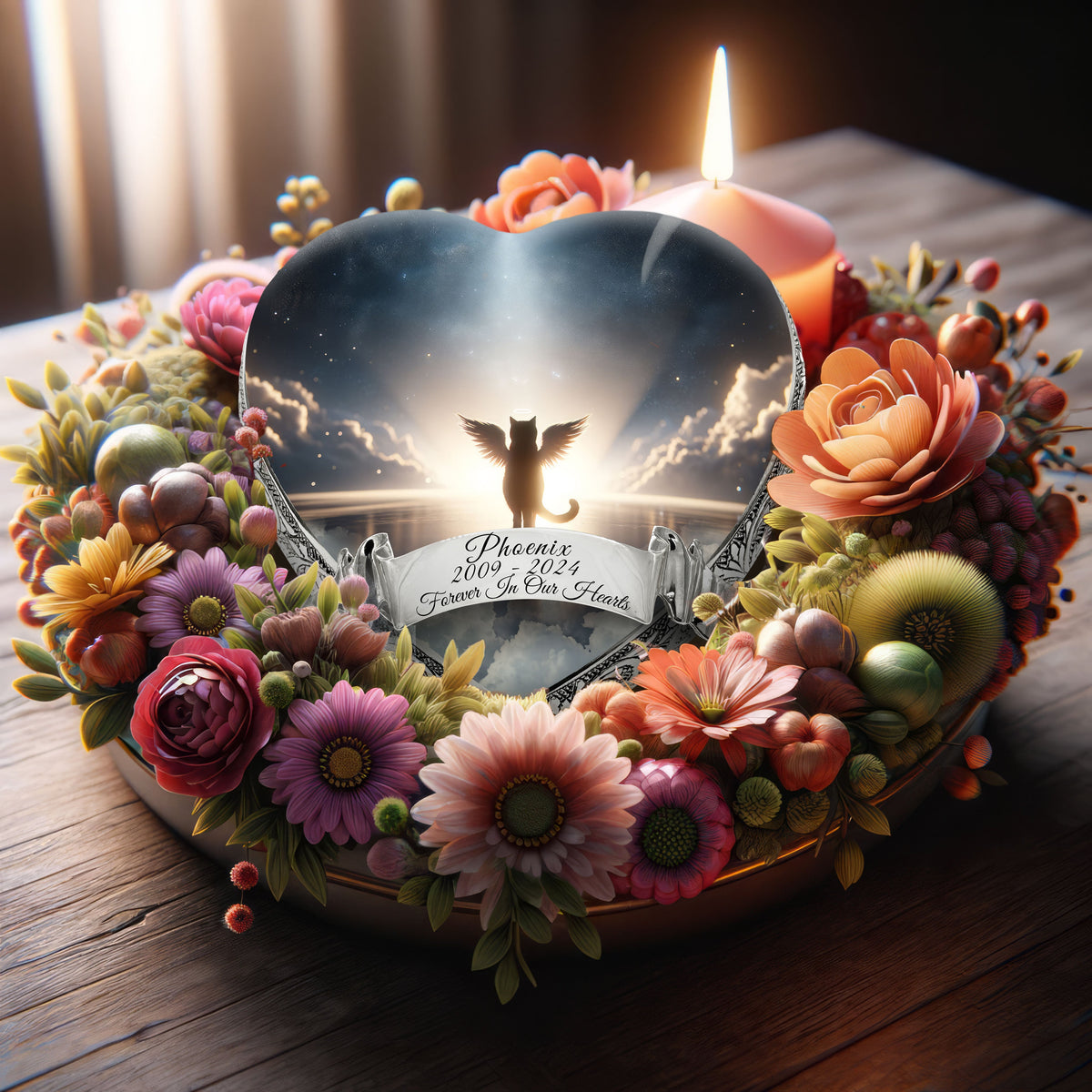 Eternal Elegance Cat Urns XXS Divine Delight Cat Urn