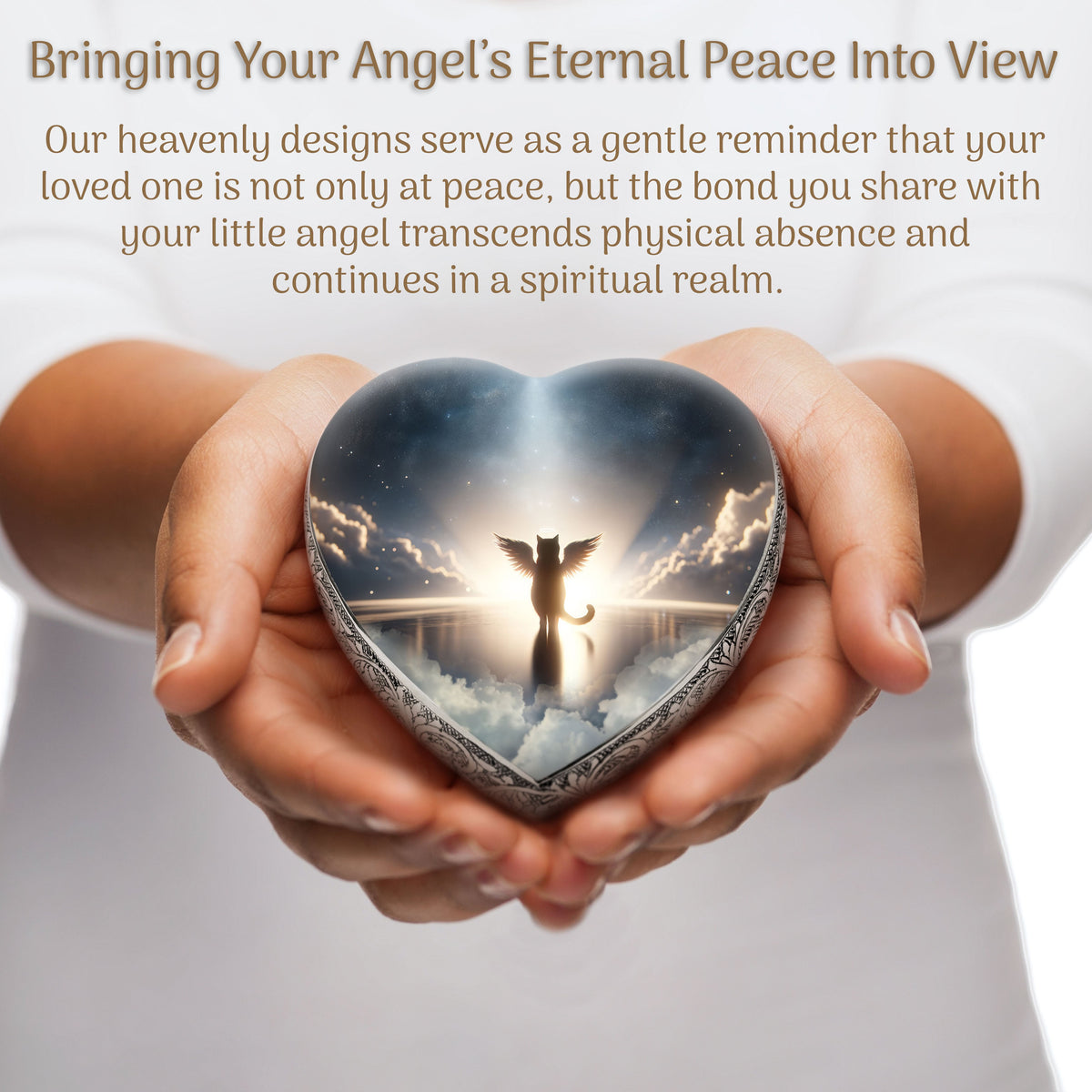 Eternal Elegance Cat Urns XXS Divine Delight Cat Urn