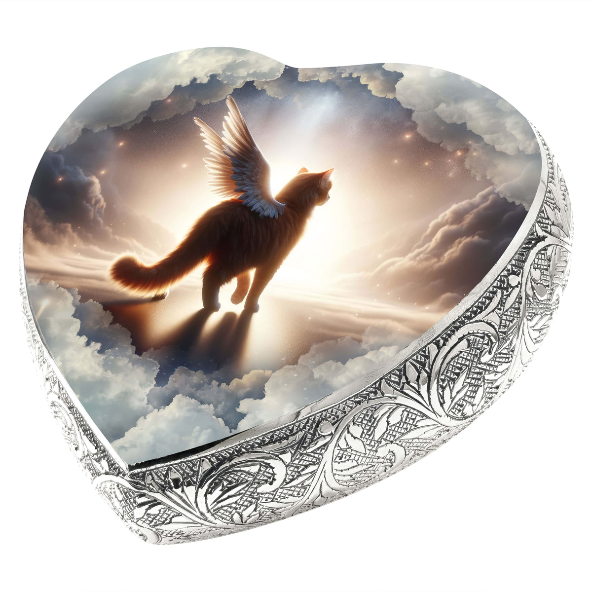 Eternal Elegance Cat Urns XXS Galaxy Glaze Cat Urn