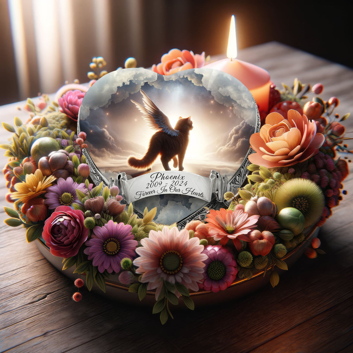 Eternal Elegance Cat Urns XXS Galaxy Glaze Cat Urn