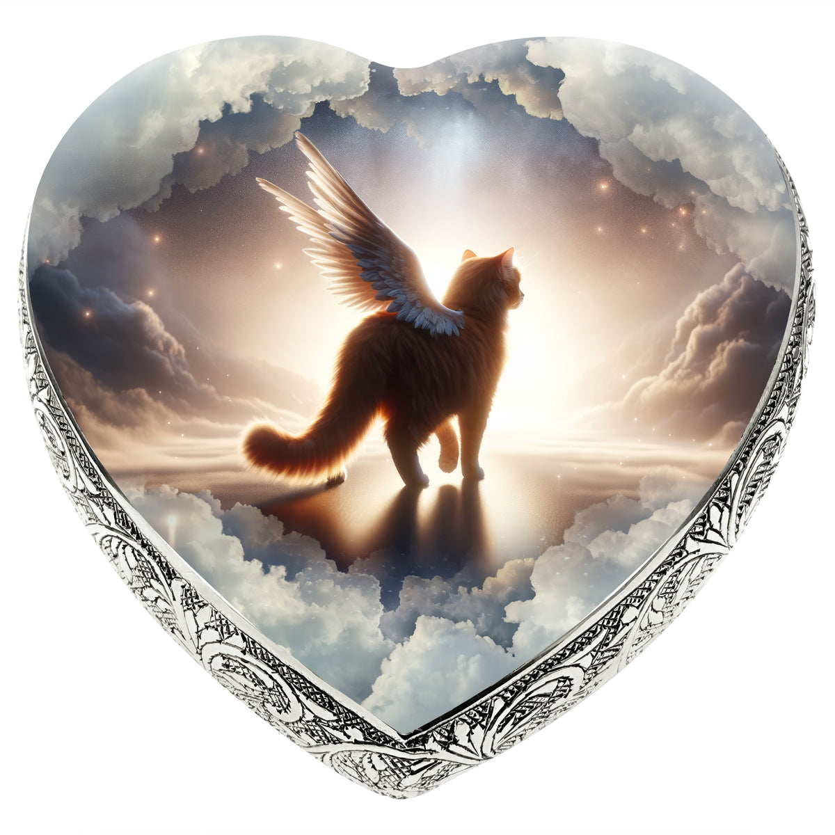 Eternal Elegance Cat Urns XXS Galaxy Glaze Cat Urn