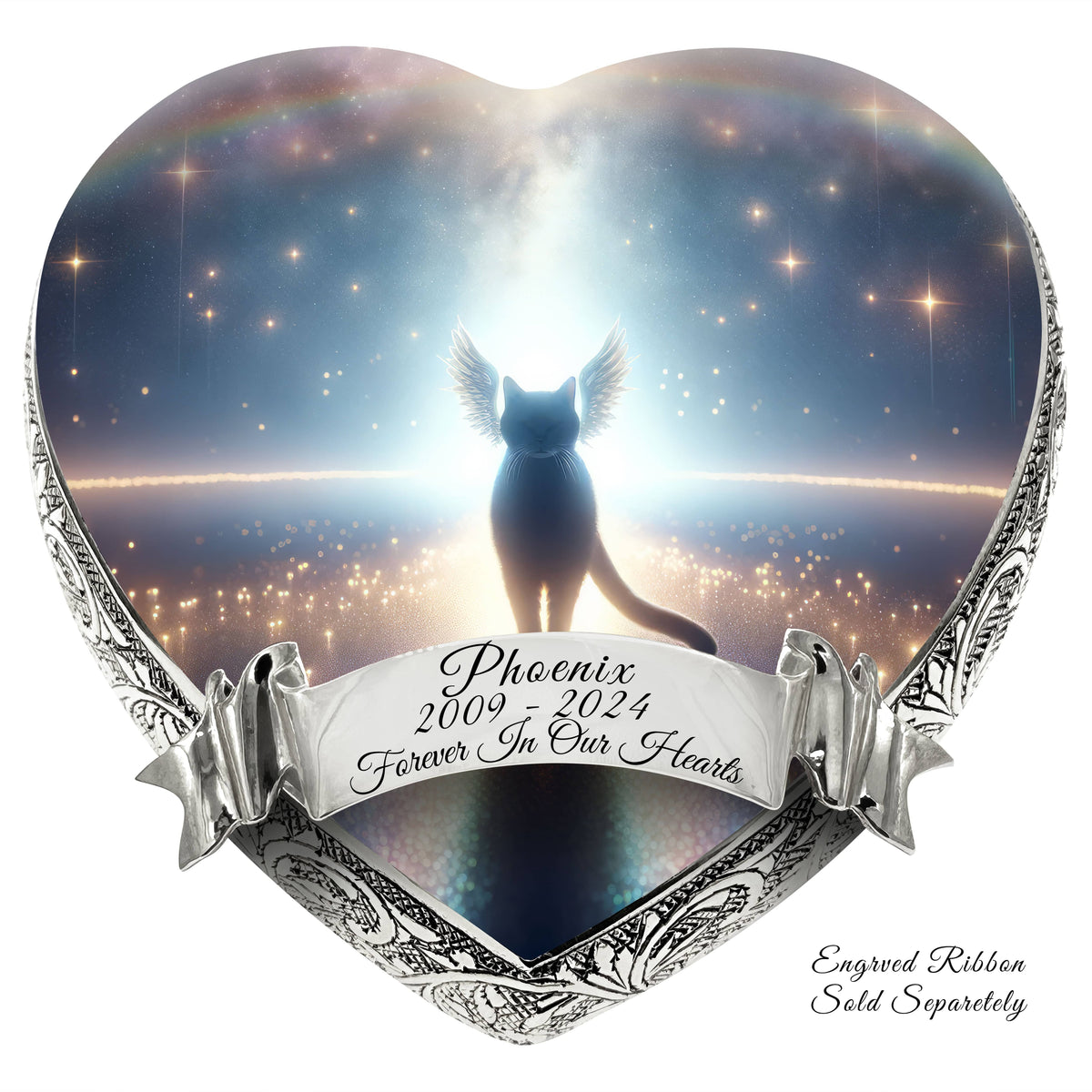 Eternal Elegance Cat Urns XXS Heaven's Gates Cat Urn