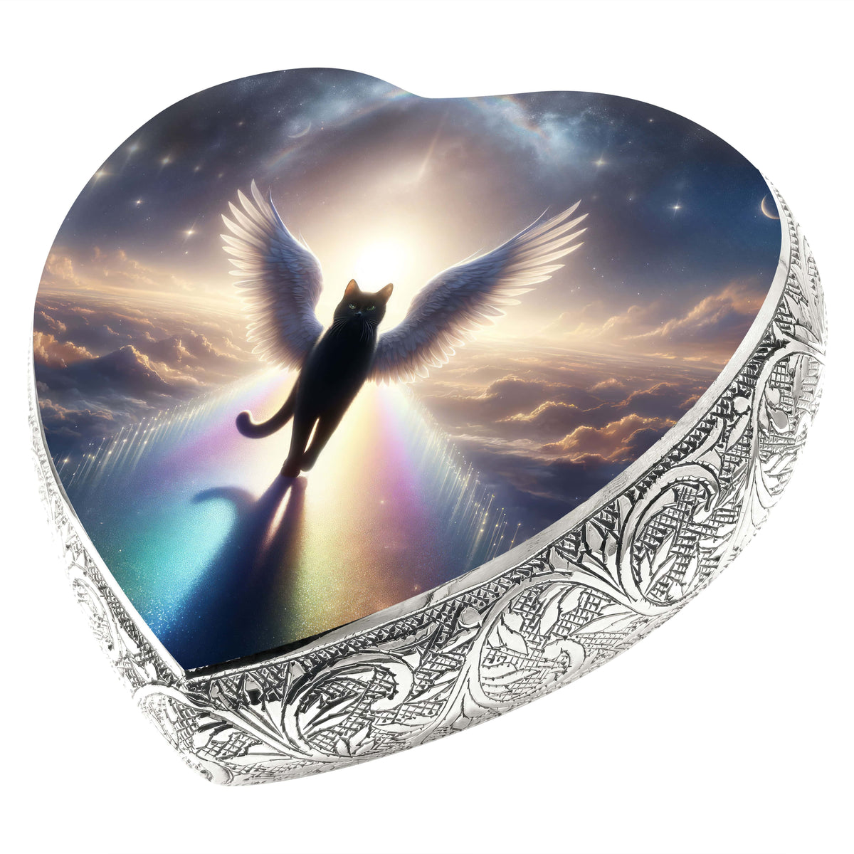 Eternal Elegance Cat Urns XXS Heavenly Harmony Cat Urn