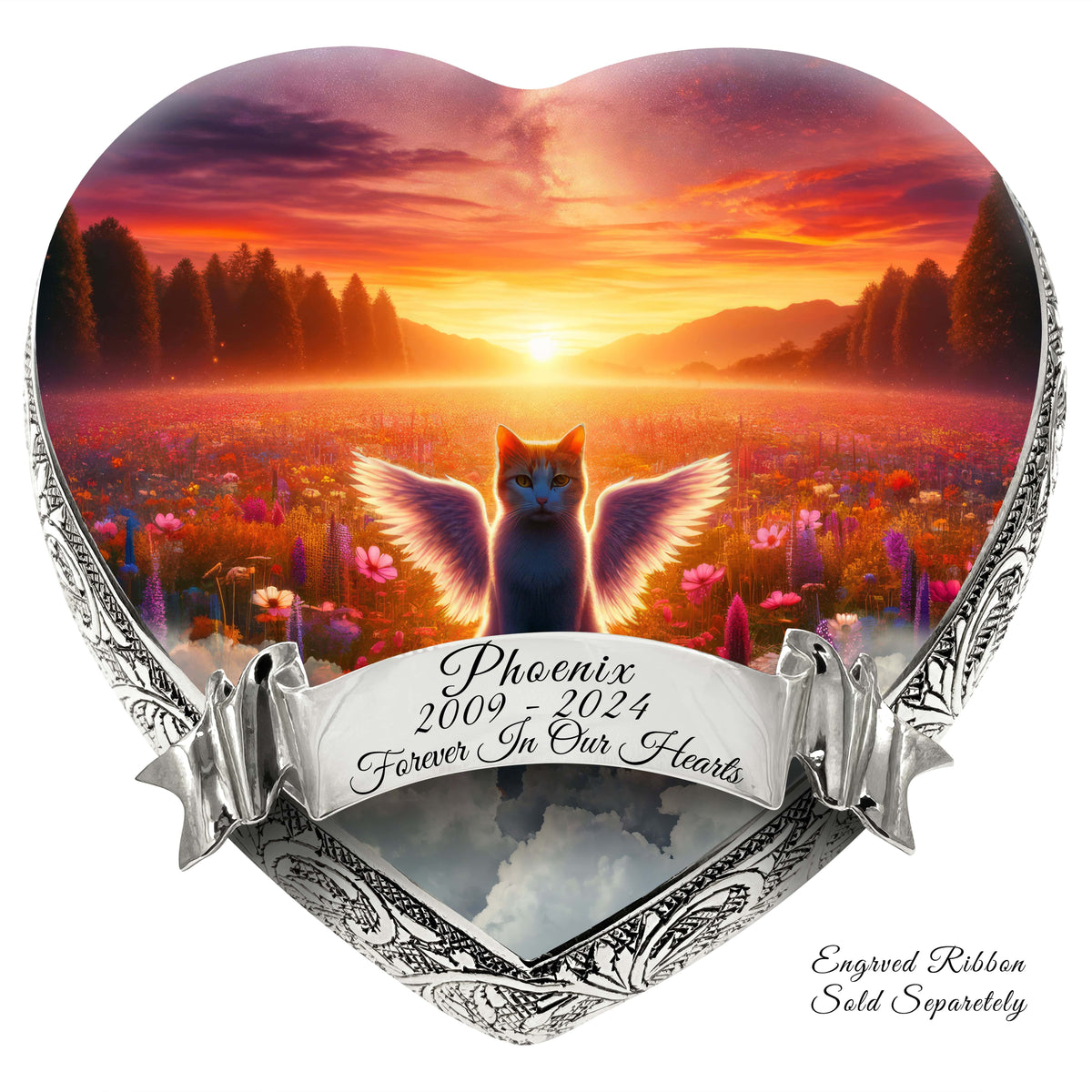 Eternal Elegance Cat Urns XXS Heavenly Hue Cat Urn