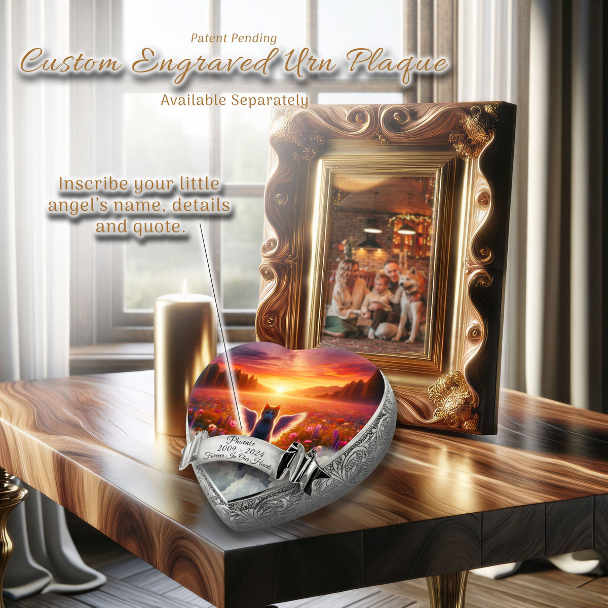 Eternal Elegance Cat Urns XXS Heavenly Hue Cat Urn