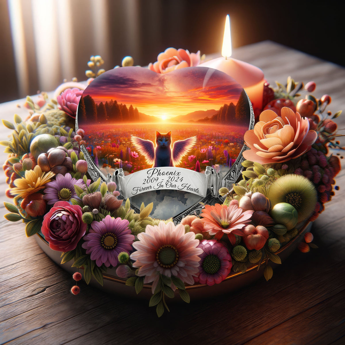 Eternal Elegance Cat Urns XXS Heavenly Hue Cat Urn