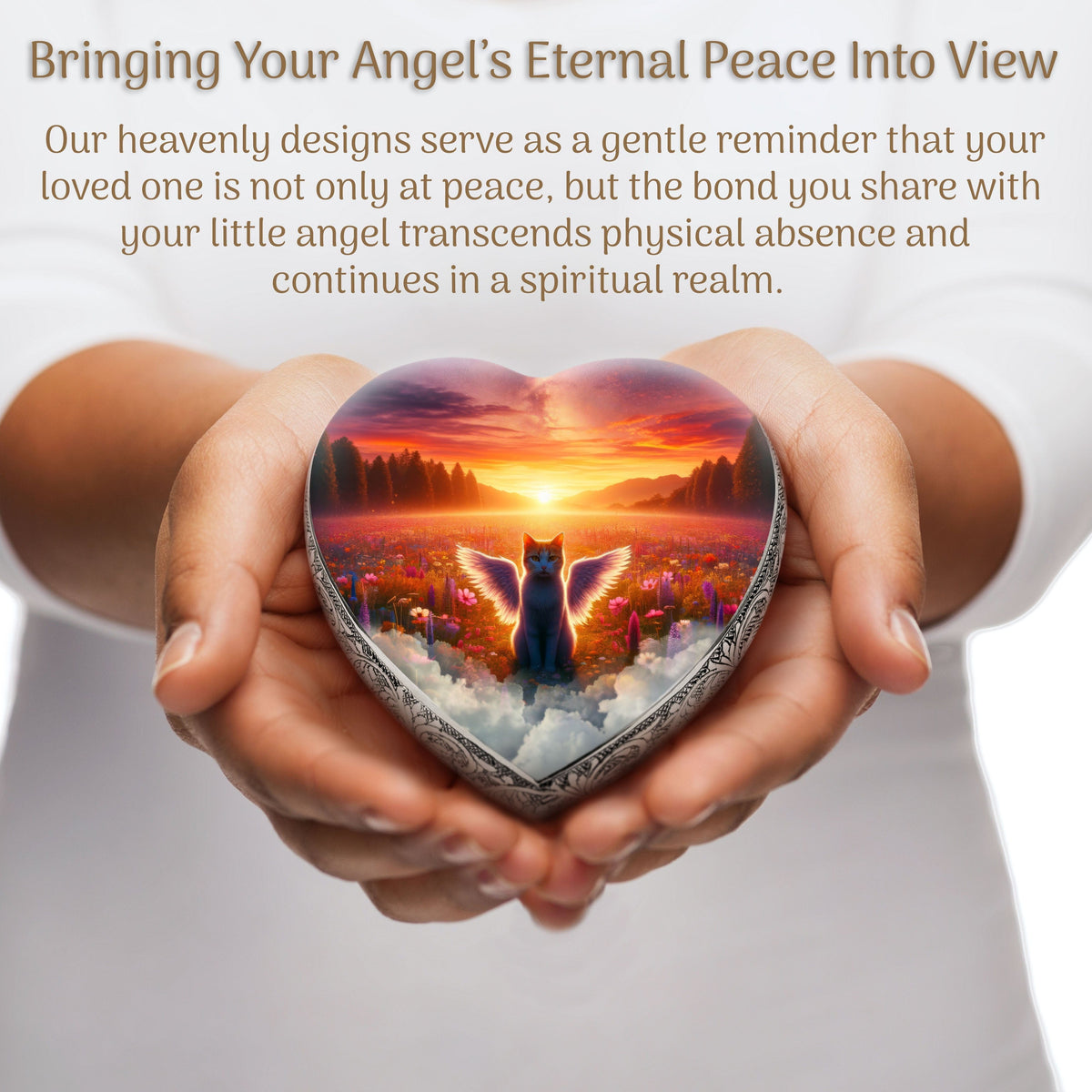 Eternal Elegance Cat Urns XXS Heavenly Hue Cat Urn