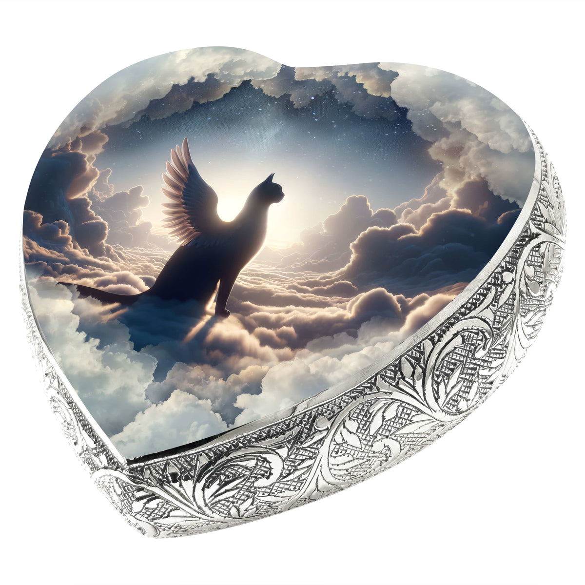 Eternal Elegance Cat Urns XXS Milky Mist Siamese Cat Urn