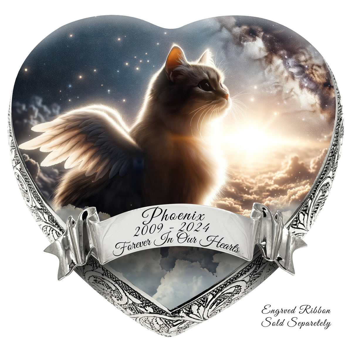 Eternal Elegance Cat Urns XXS Moonbeam Magic Cat Urn