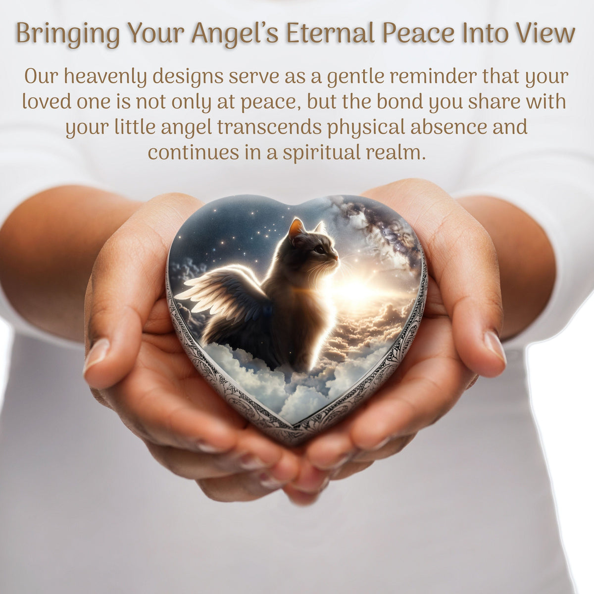 Eternal Elegance Cat Urns XXS Moonbeam Magic Cat Urn