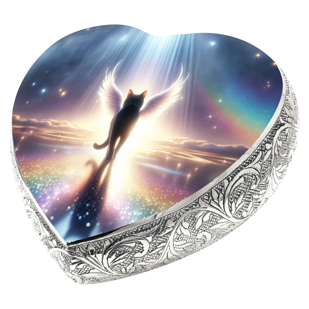 Eternal Elegance Cat Urns XXS Rainbow Bridge Cat Urn