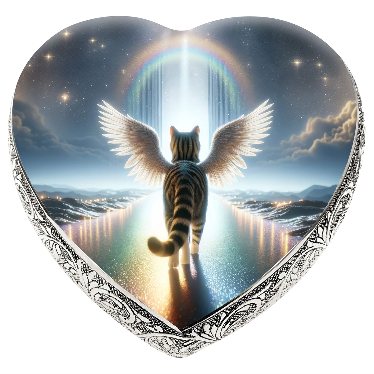 Eternal Elegance Cat Urns XXS Solar Symphony Bengal Cat Urn