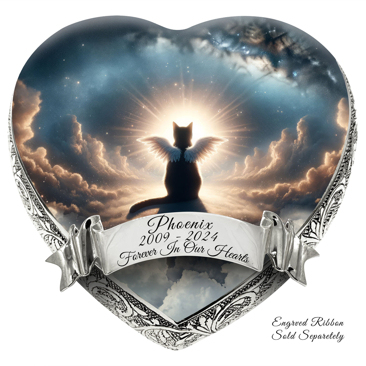 Eternal Elegance Cat Urns XXS Starlight Whisper Cat Urn