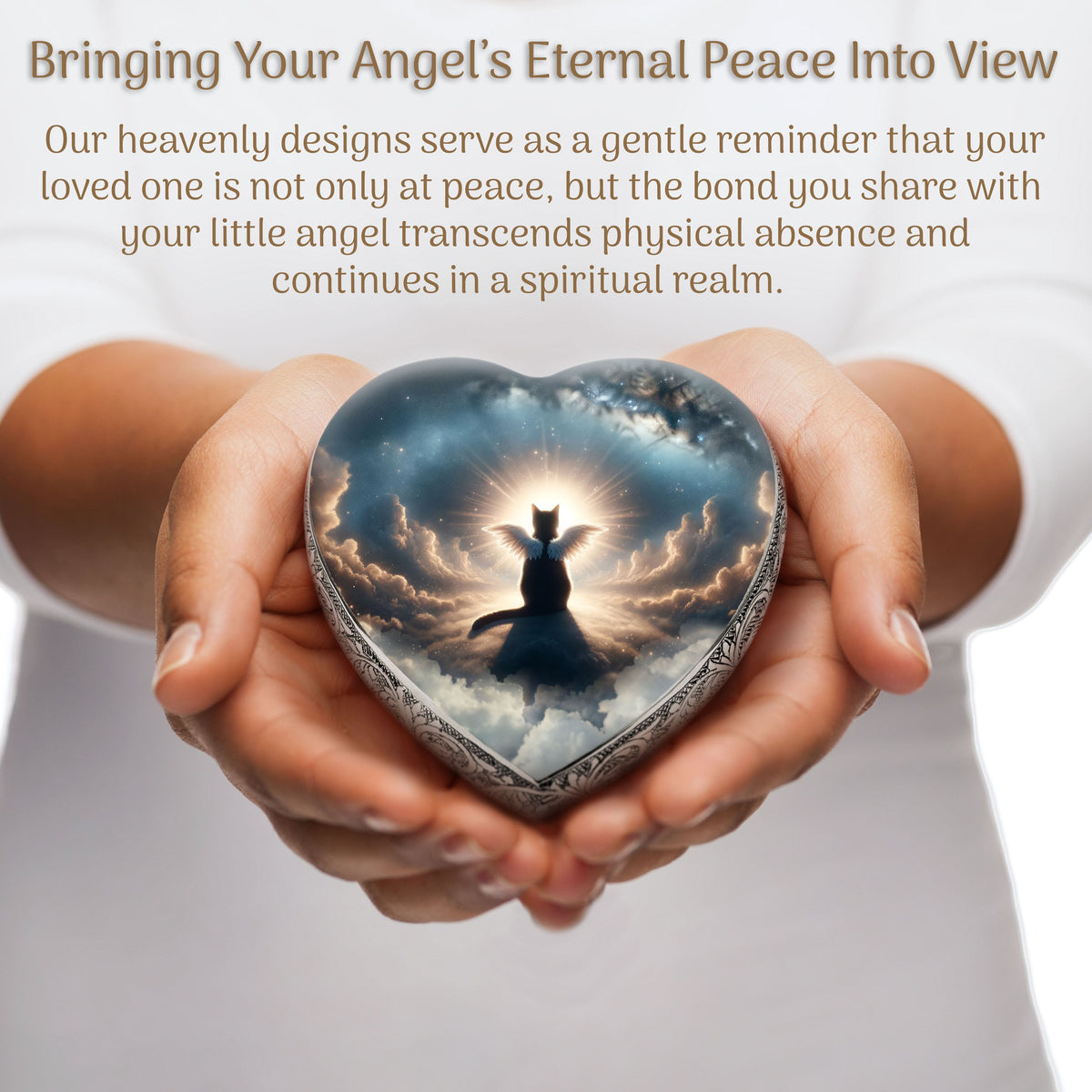 Eternal Elegance Cat Urns XXS Starlight Whisper Cat Urn