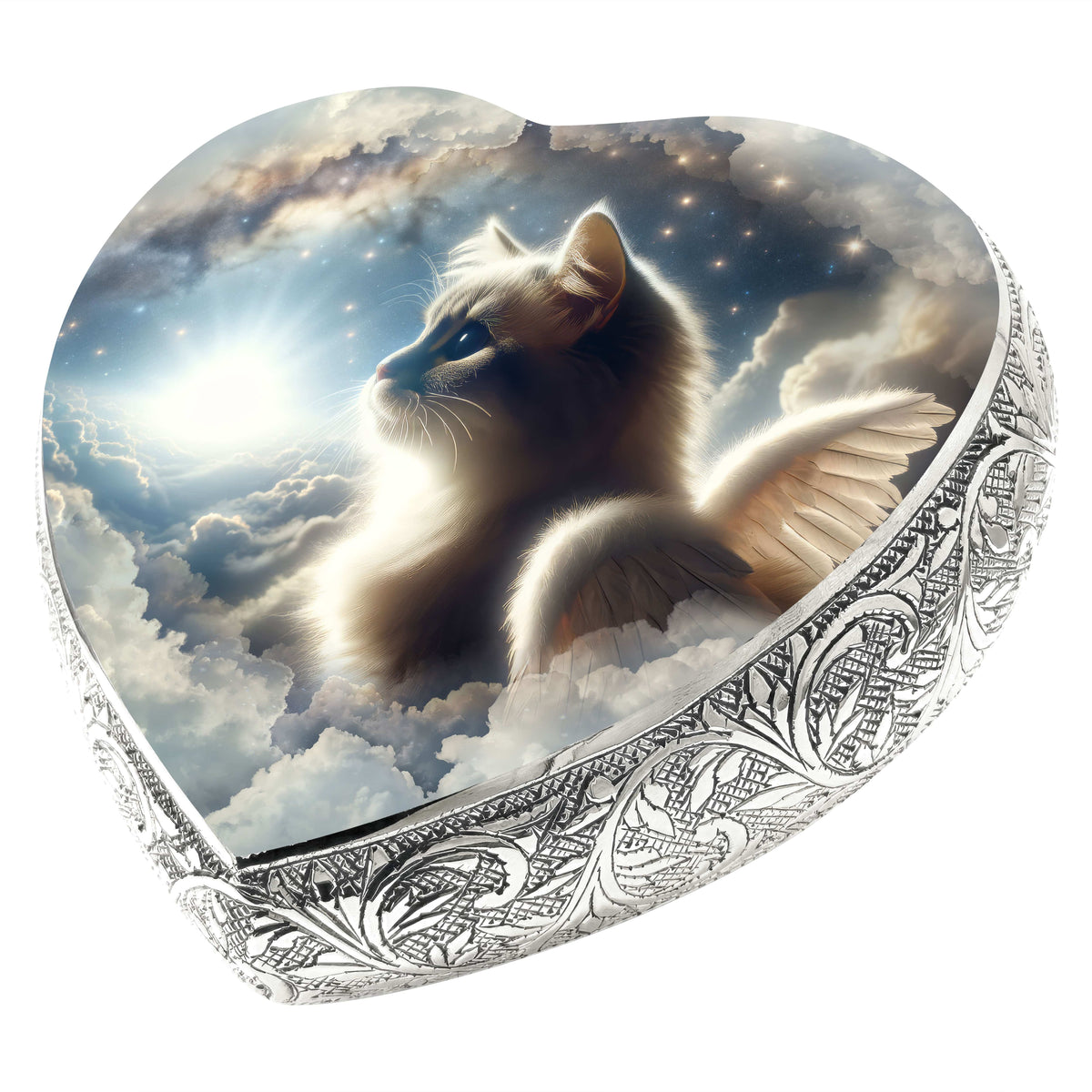 Eternal Elegance Cat Urns XXS Starry Soiree Cat Urn