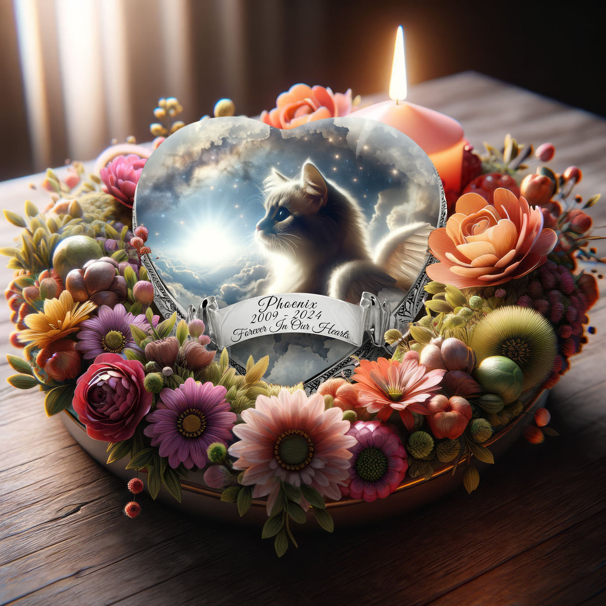 Eternal Elegance Cat Urns XXS Starry Soiree Cat Urn