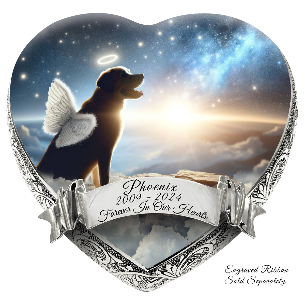 Eternal Elegance Dog Urns Any Breed - Angelic Light Dog Urn