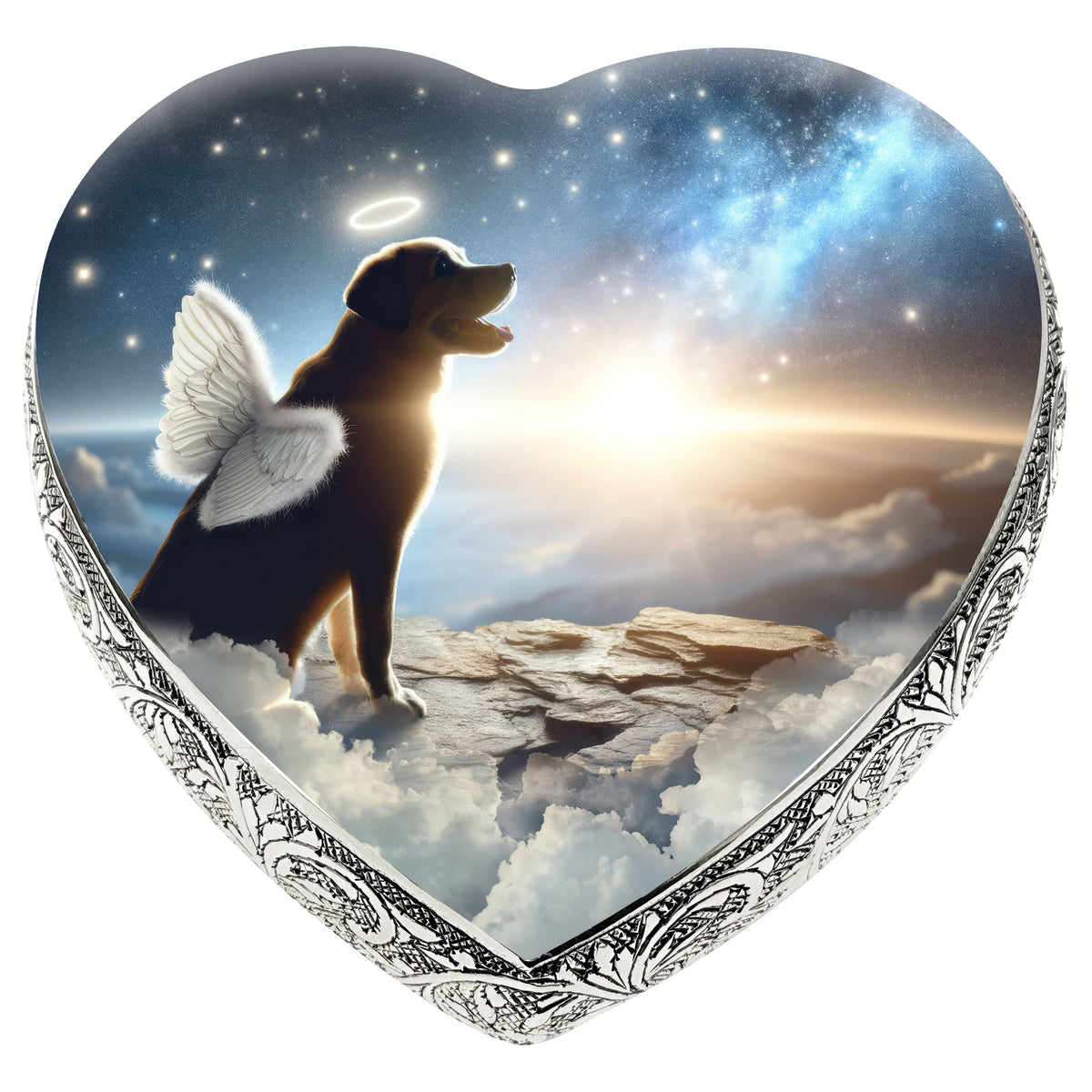 Eternal Elegance Dog Urns Any Breed - Angelic Light Dog Urn