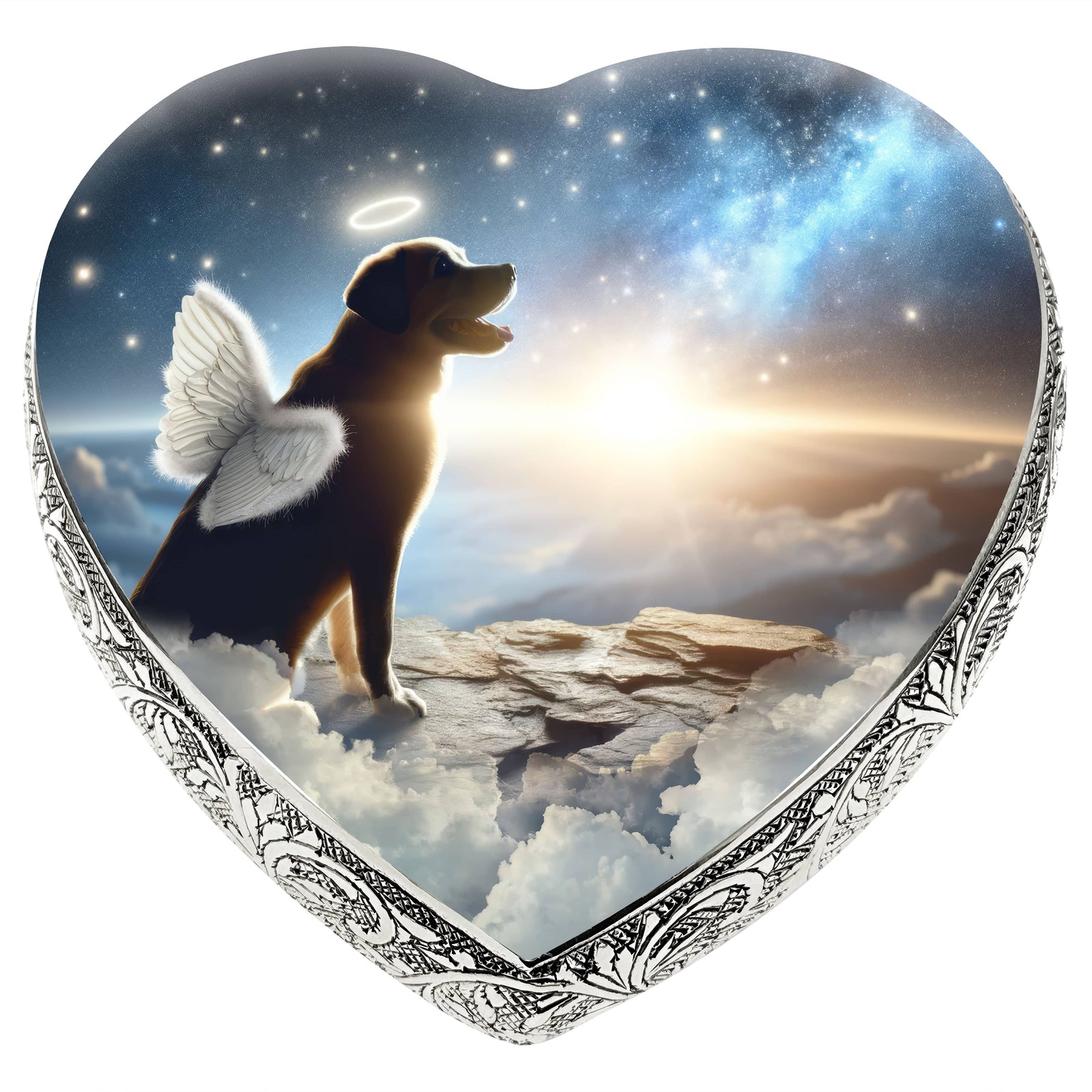 Eternal Elegance Dog Urns Any Breed - Angelic Light Dog Urn