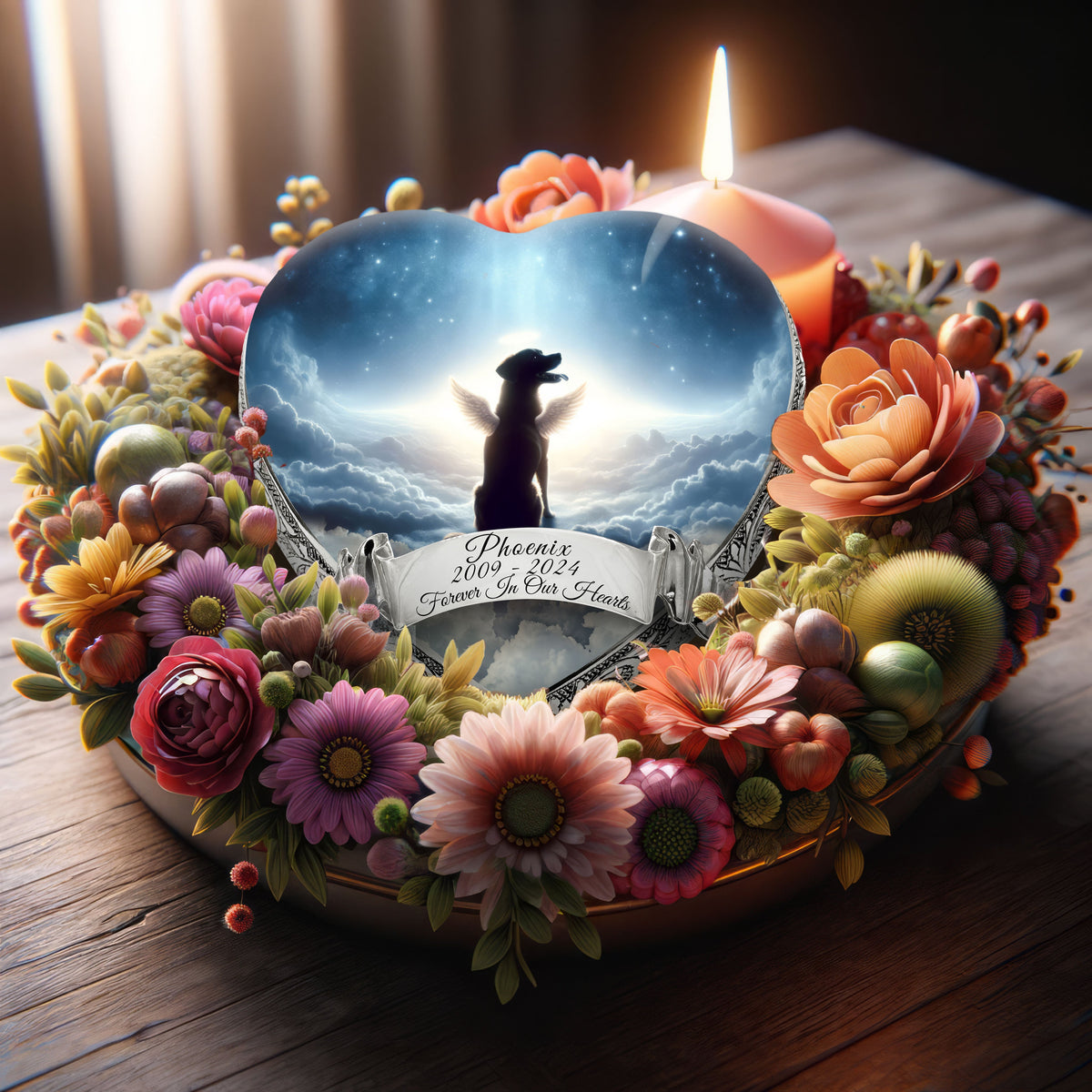 Eternal Elegance Dog Urns Any Breed - Celestial Canvas Dog Urn