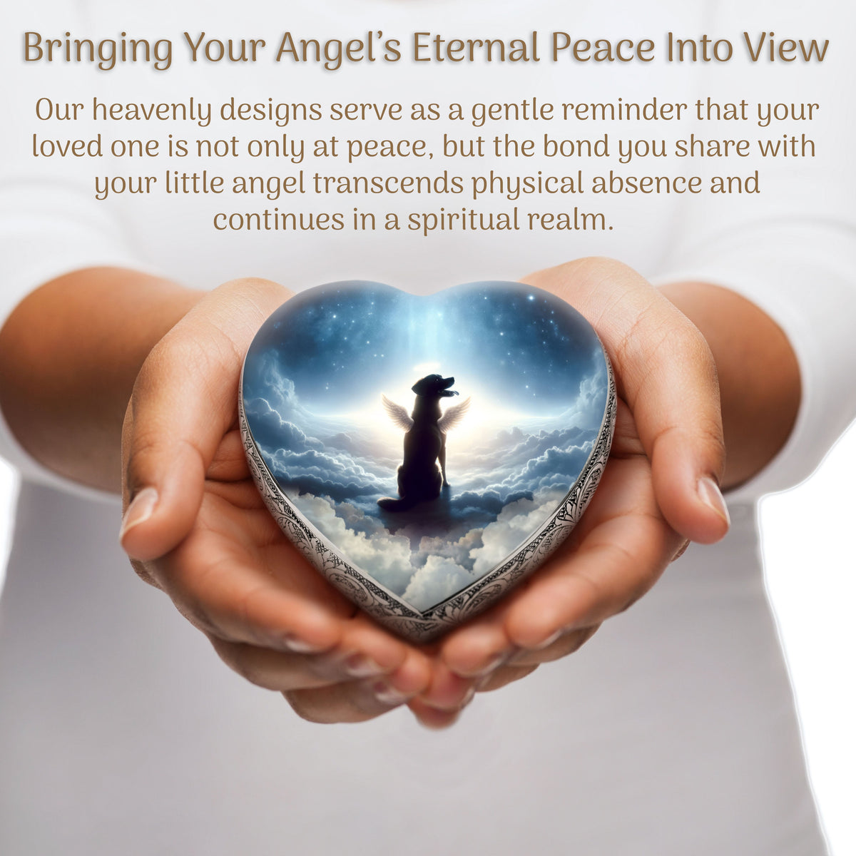 Eternal Elegance Dog Urns Any Breed - Celestial Canvas Dog Urn