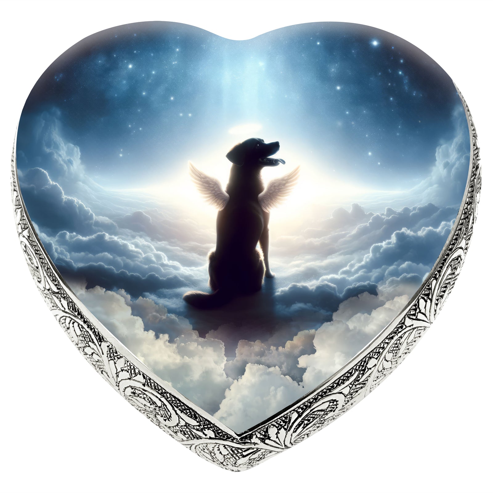 Eternal Elegance Dog Urns Any Breed - Celestial Canvas Dog Urn