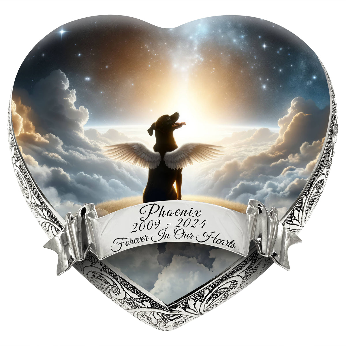 Eternal Elegance Dog Urns Any Breed - Cosmic Bliss Dog Urn