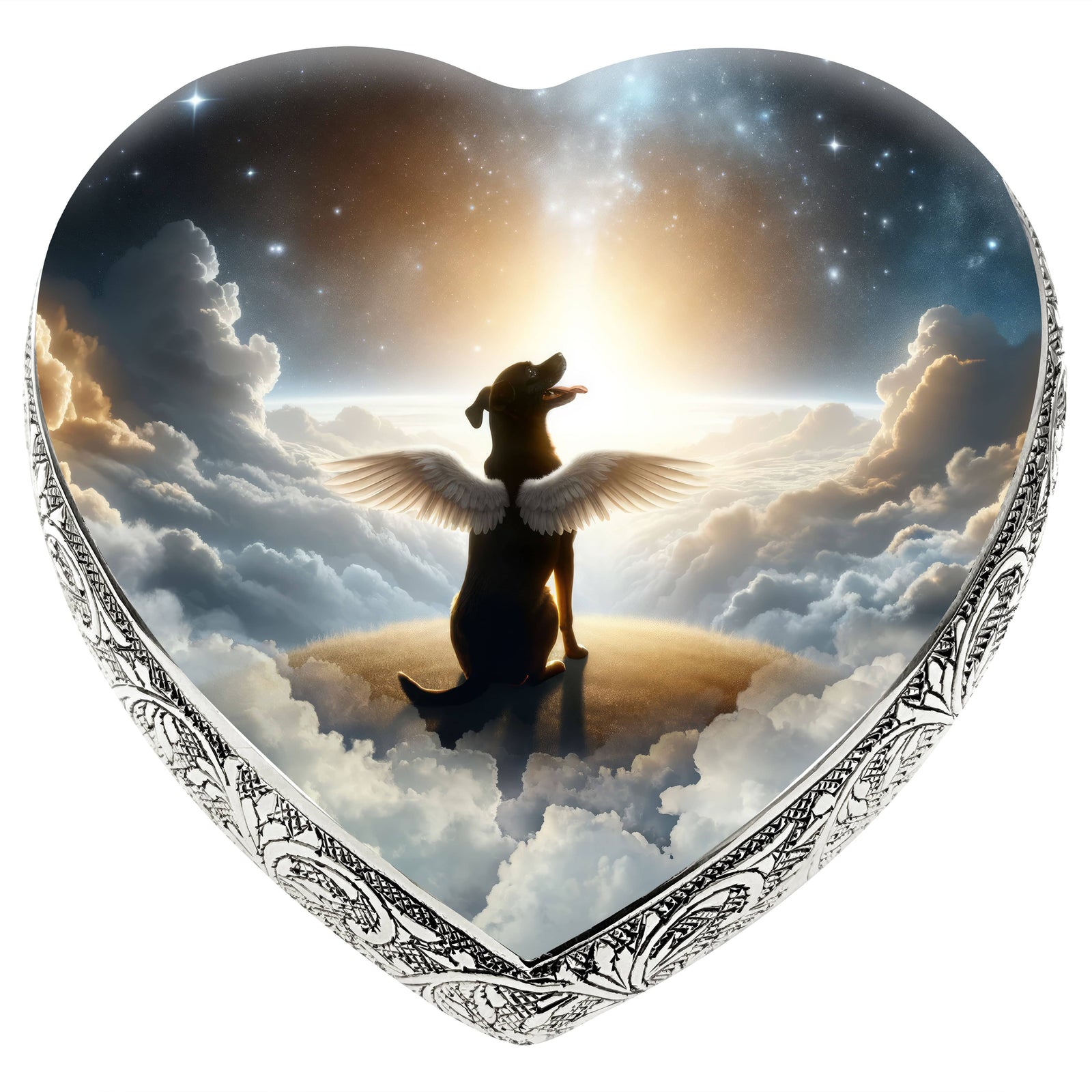 Eternal Elegance Dog Urns Any Breed - Cosmic Bliss Dog Urn