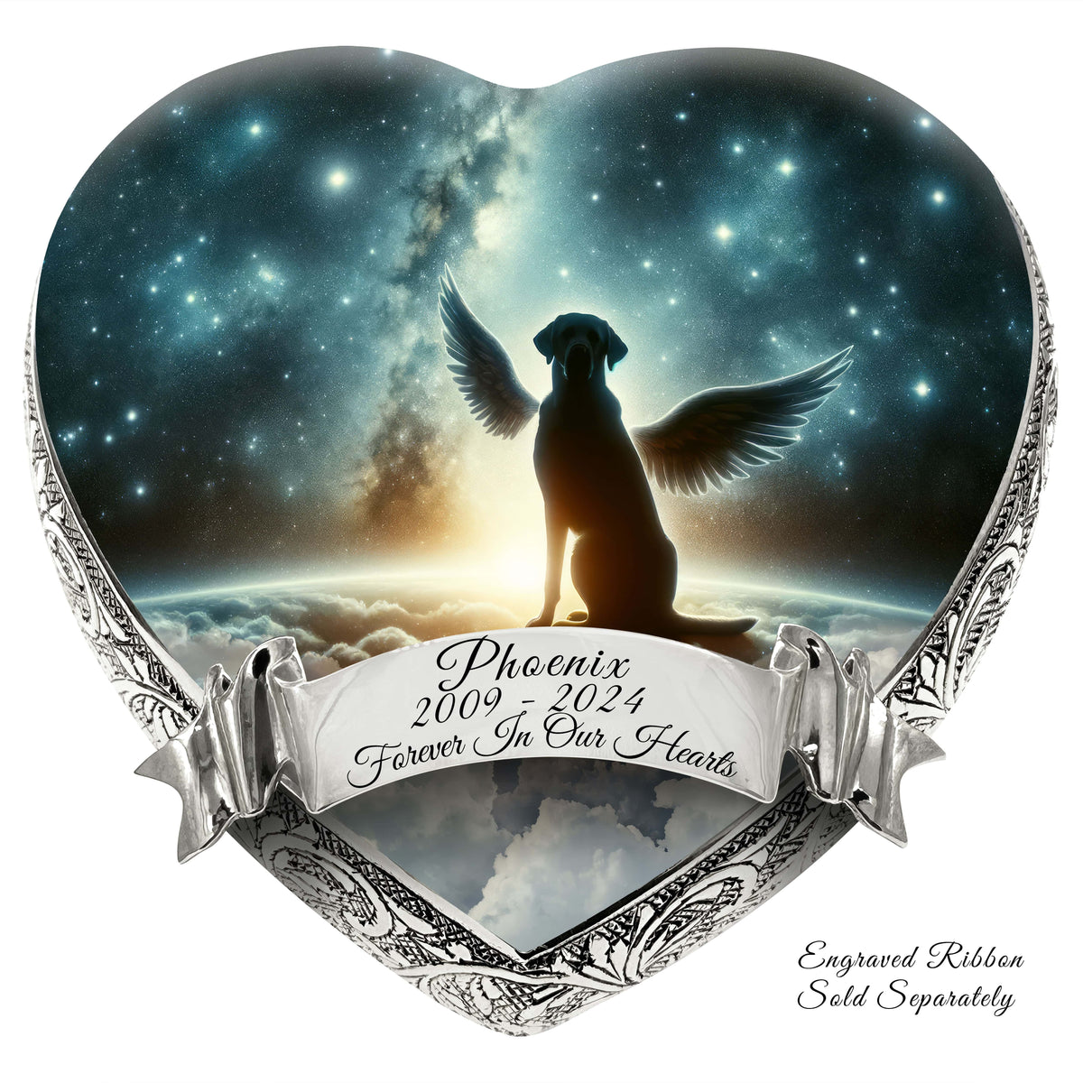 Eternal Elegance Dog Urns Any Breed - Elysian Twilight Dog Urn