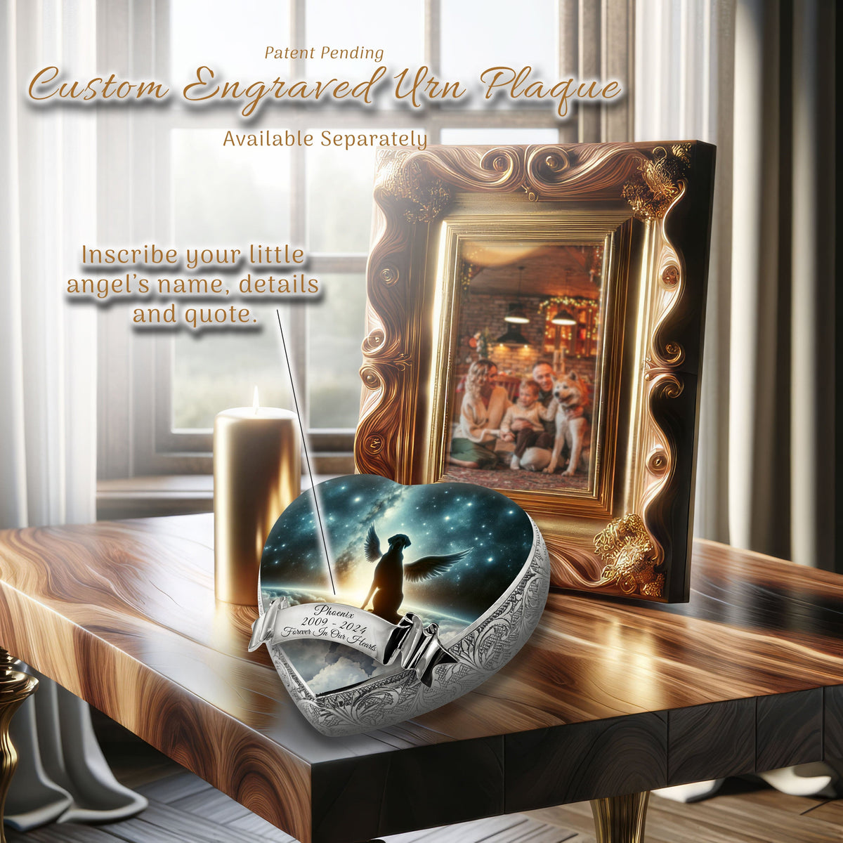 Eternal Elegance Dog Urns Any Breed - Elysian Twilight Dog Urn