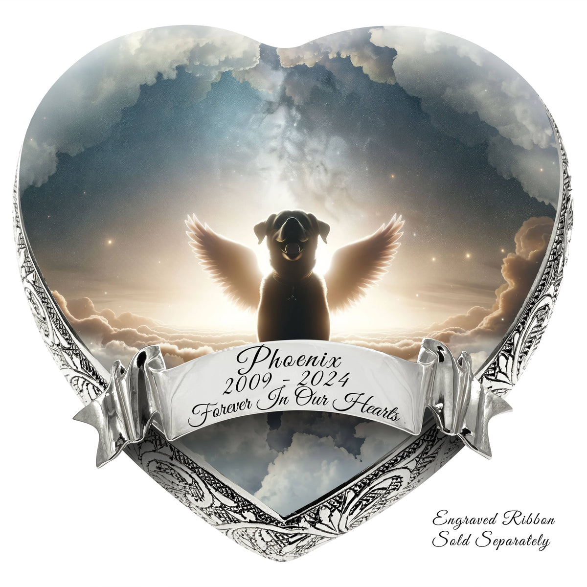 Eternal Elegance Dog Urns Any Breed - Galactic Grace Dog Urn