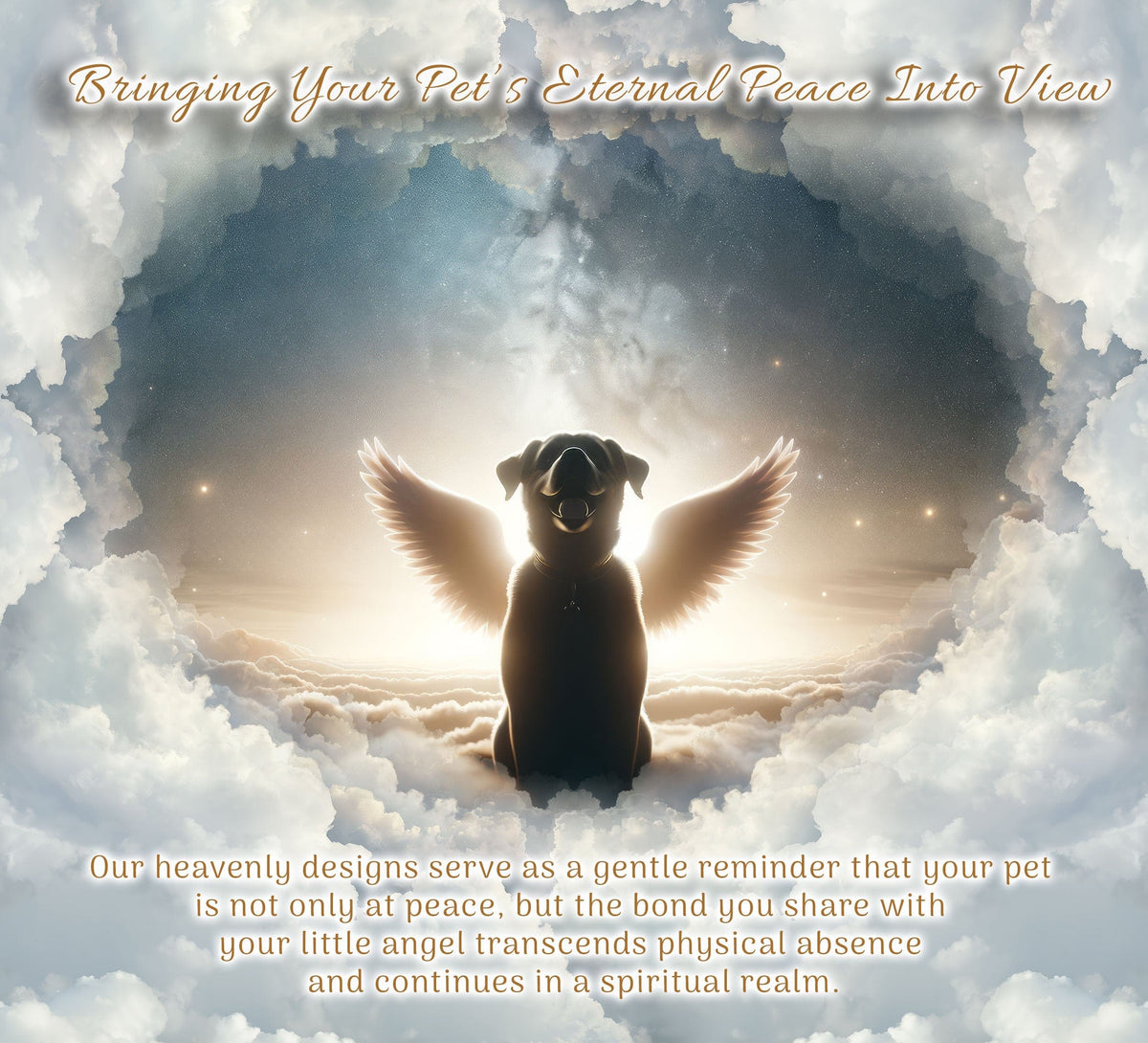 Eternal Elegance Dog Urns Any Breed - Galactic Grace Dog Urn