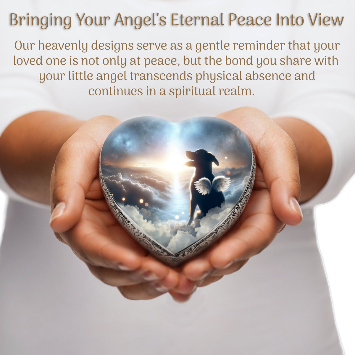 Eternal Elegance Dog Urns Any Breed - Twilight Haze Dog Urn