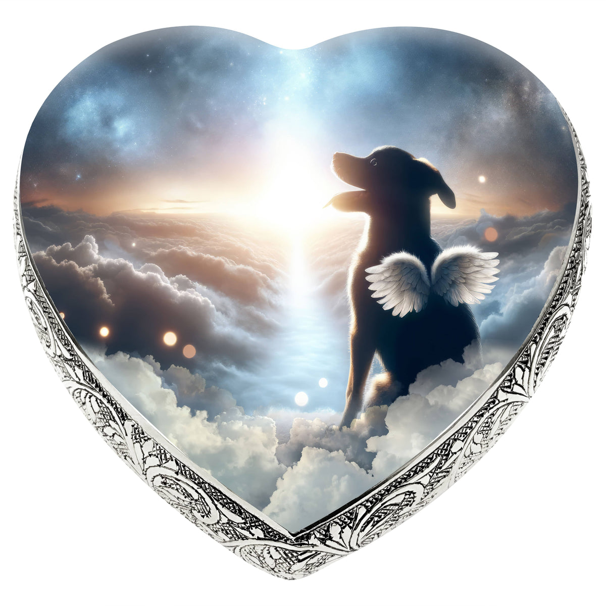 Eternal Elegance Dog Urns Any Breed - Twilight Haze Dog Urn